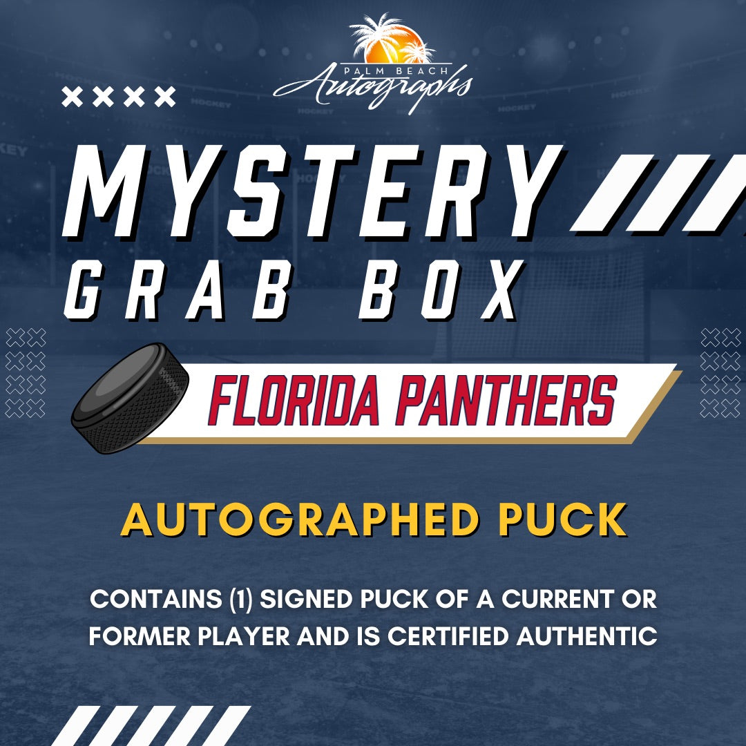 Mystery Grab Bag - Florida Panthers NHL Autographed Hockey Puck