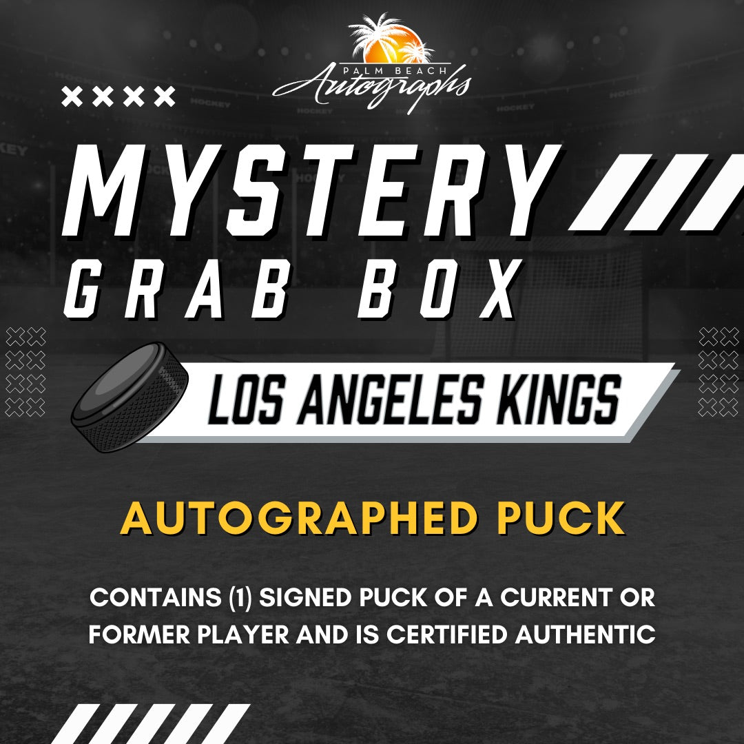 Mystery Grab Bag - Los Angeles Kings NHL Hockey Autographed Hockey Puck
