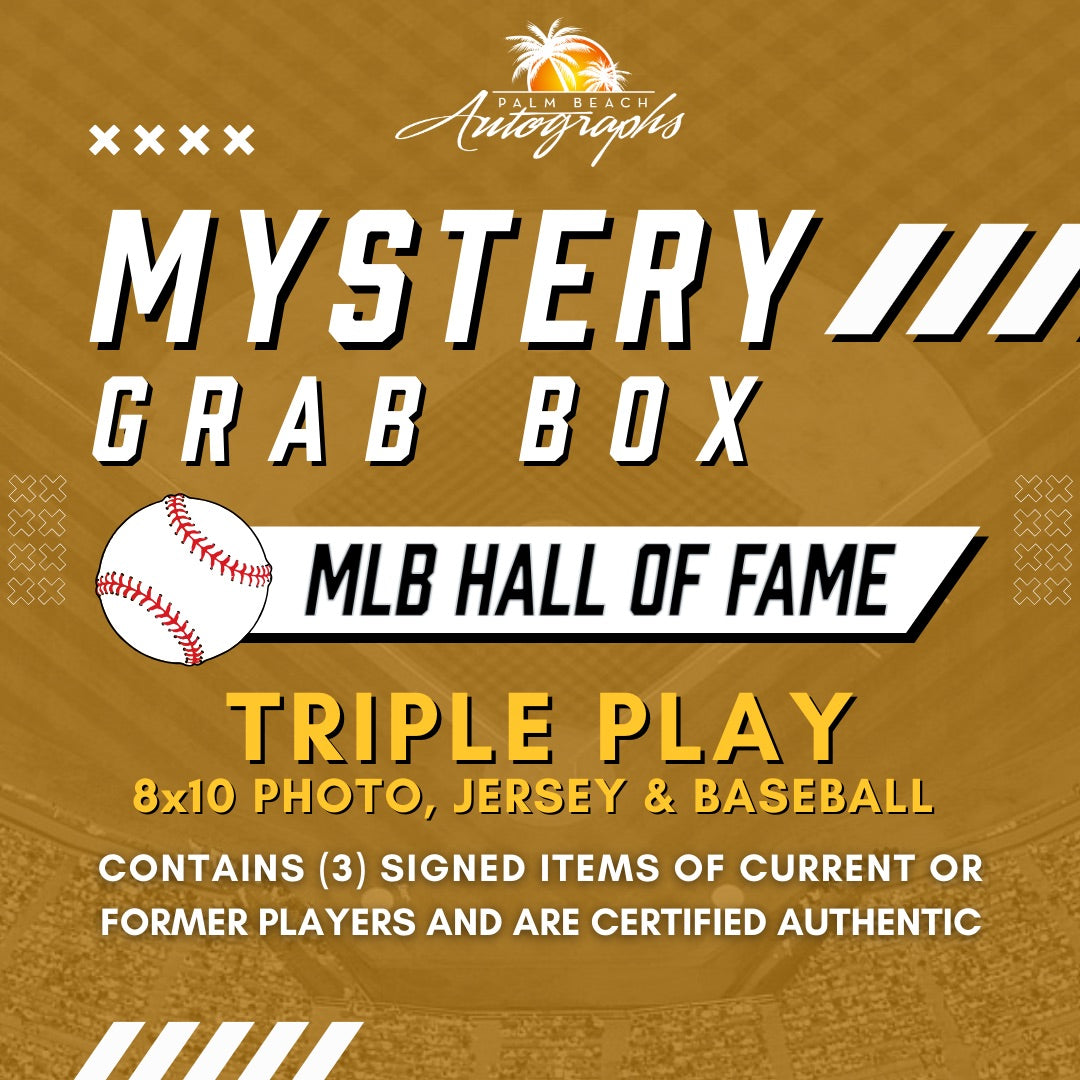Mystery Grab Box - MLB Baseball Triple Play Box - Hall of Famers Only