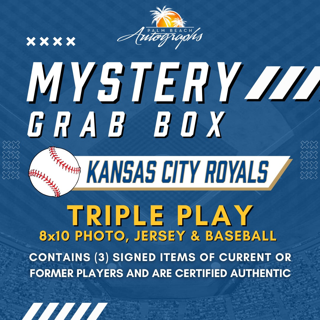 Mystery Grab Box - Kansas City Royals MLB Baseball Triple Play Box