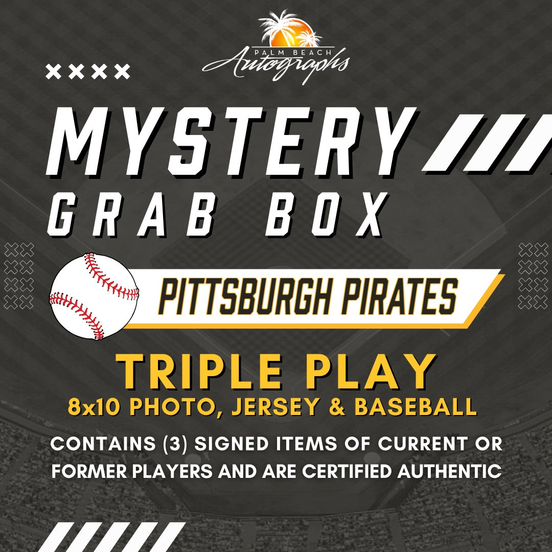 Mystery Grab Box - Pittsburgh Pirates MLB Baseball Triple Play Box