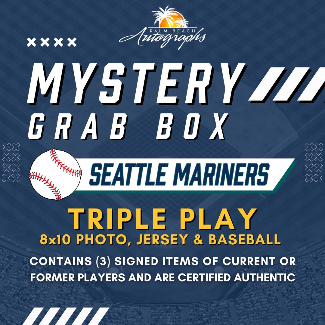 Mystery Grab Box - Seattle Mariners MLB Baseball Triple Play Box