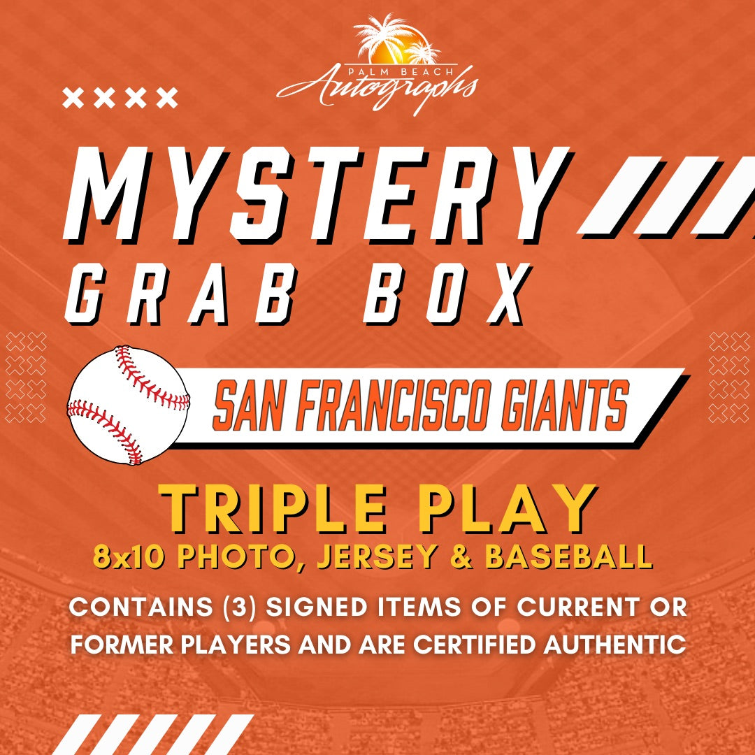 Mystery Grab Box - San Francisco Giants MLB Baseball Triple Play Box