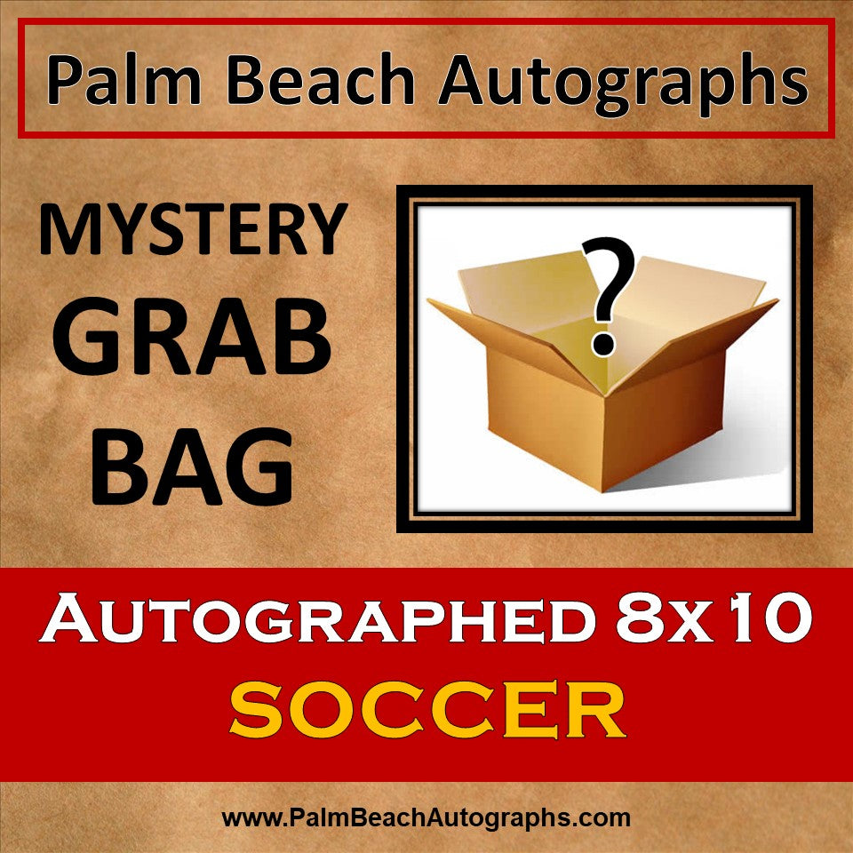 MYSTERY GRAB BAG - Soccer Autographed 8x10 Photo