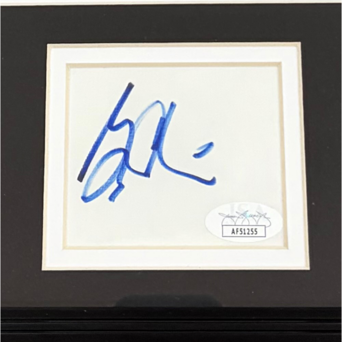 George Carlin Autographed Comedy "Signature Series" Frame - JSA