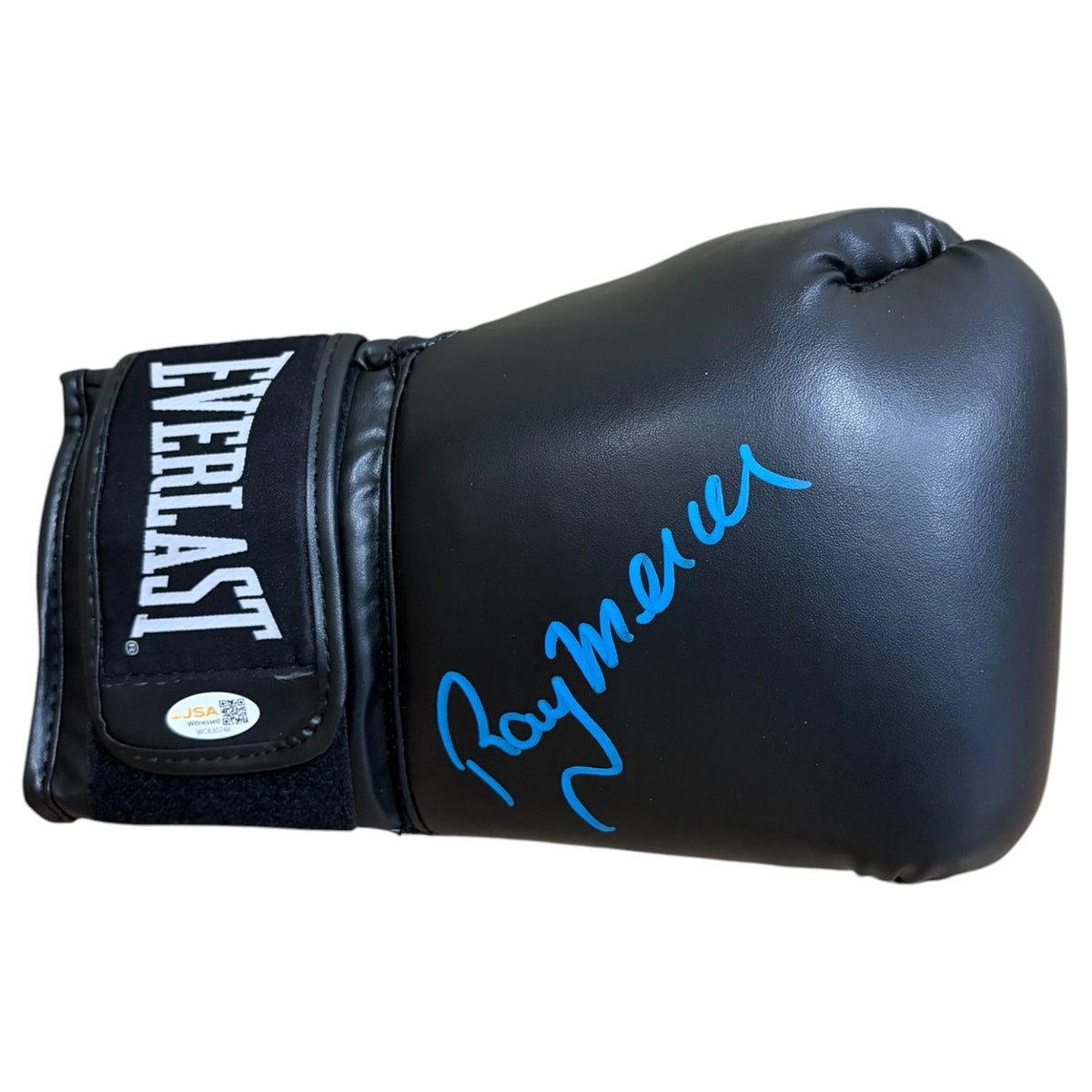 Ray Mercer Autographed Black Everlast Boxing Glove - JSA