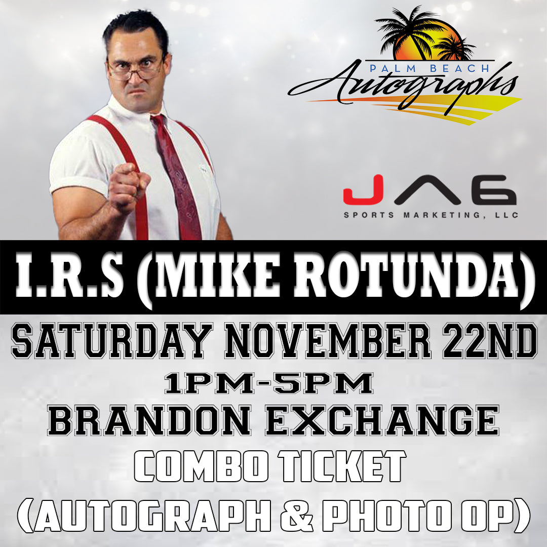 I.R.S. "Mike Rotunda" AUTOGRAPH EVENT - Tampa (Brandon Exchange) In-Store Public Signing - November 22nd, 2025