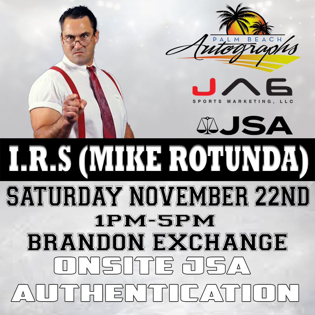 I.R.S. "Mike Rotunda" AUTOGRAPH EVENT - Tampa (Brandon Exchange) In-Store Public Signing - November 22nd, 2025