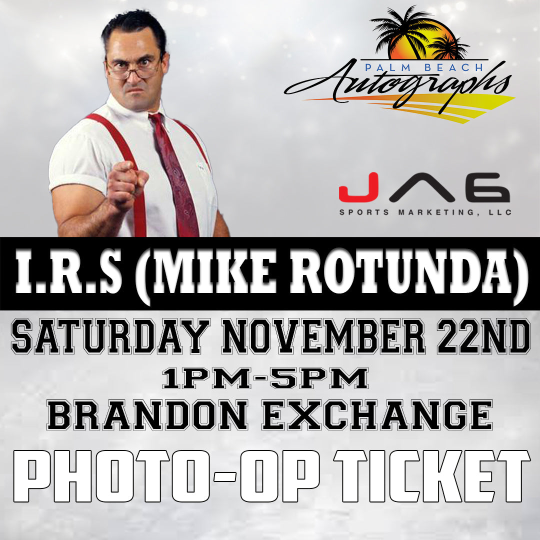 I.R.S. "Mike Rotunda" AUTOGRAPH EVENT - Tampa (Brandon Exchange) In-Store Public Signing - November 22nd, 2025