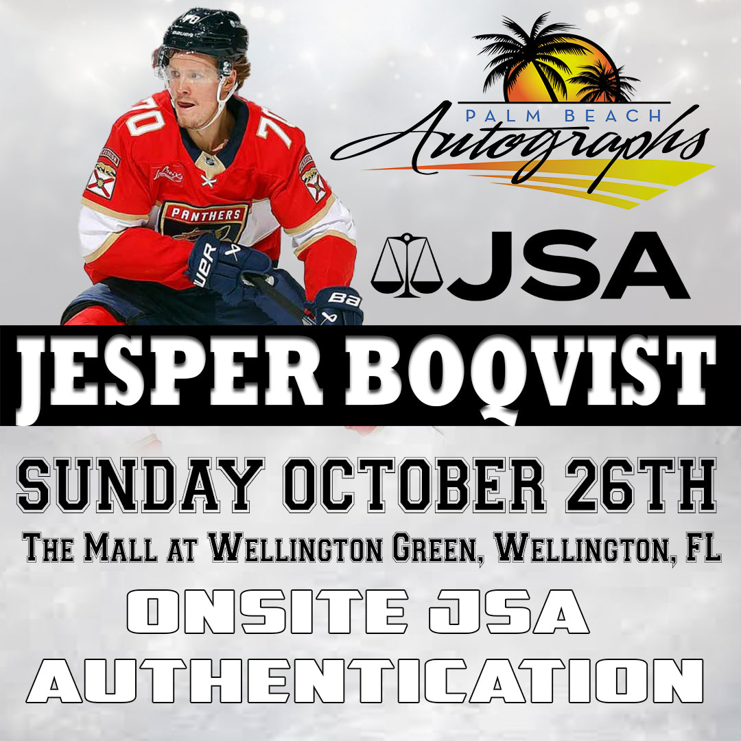 JESPER BOQVIST AUTOGRAPH EVENT - Wellington (The Mall at Wellington Green) In-Store Public Signing - October 26th, 2025