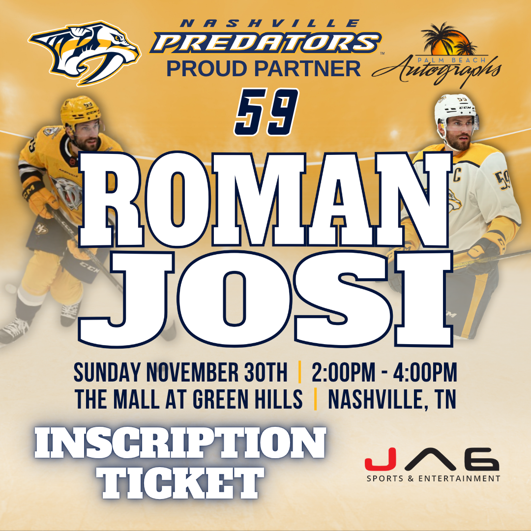 ROMAN JOSI AUTOGRAPH EVENT - Nashville (The Mall at Green Hills) In-Store Public Signing - November 30th, 2025