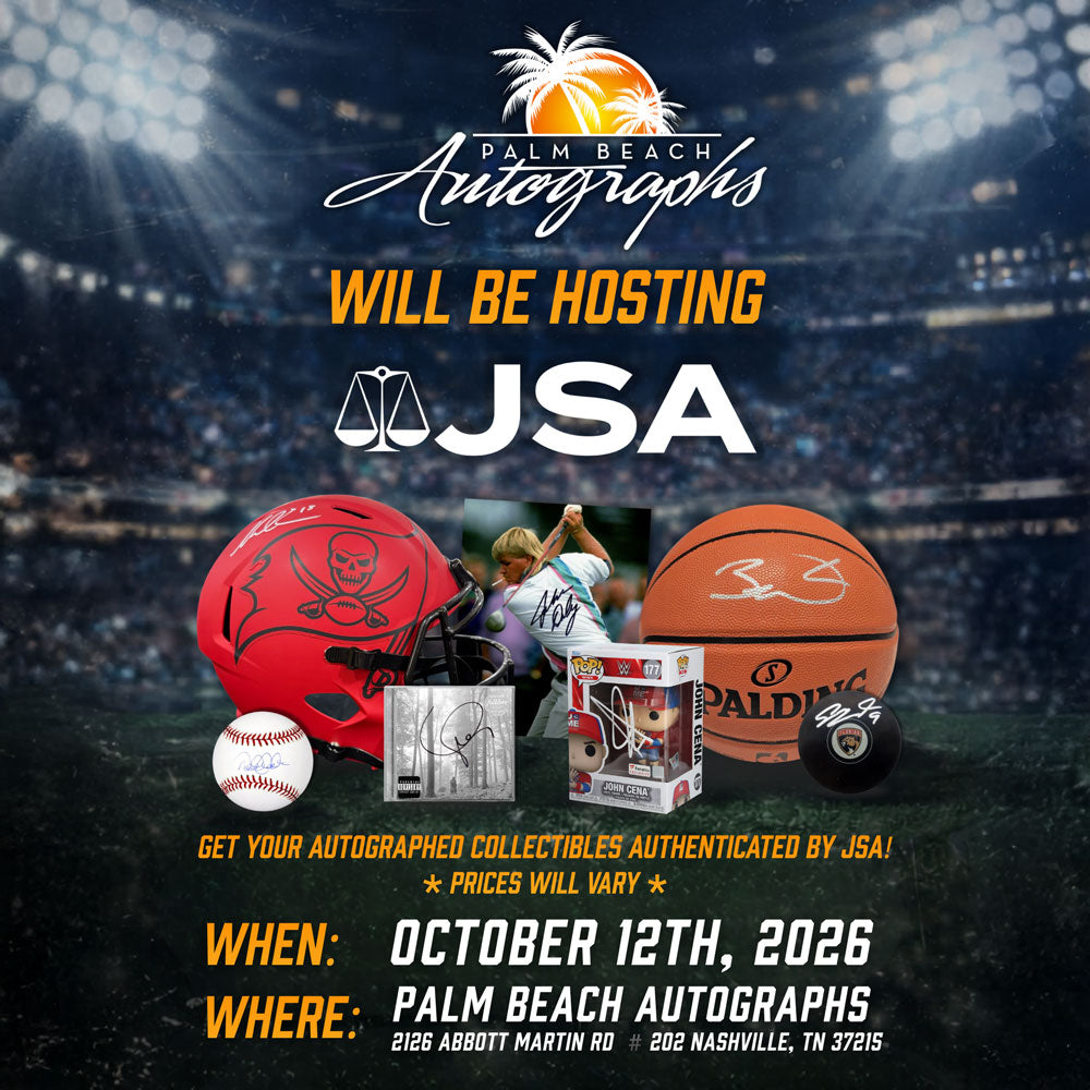 JSA AUTHENTICATION EVENT - NASHVILLE STORE Public Event - October 12th, 2026