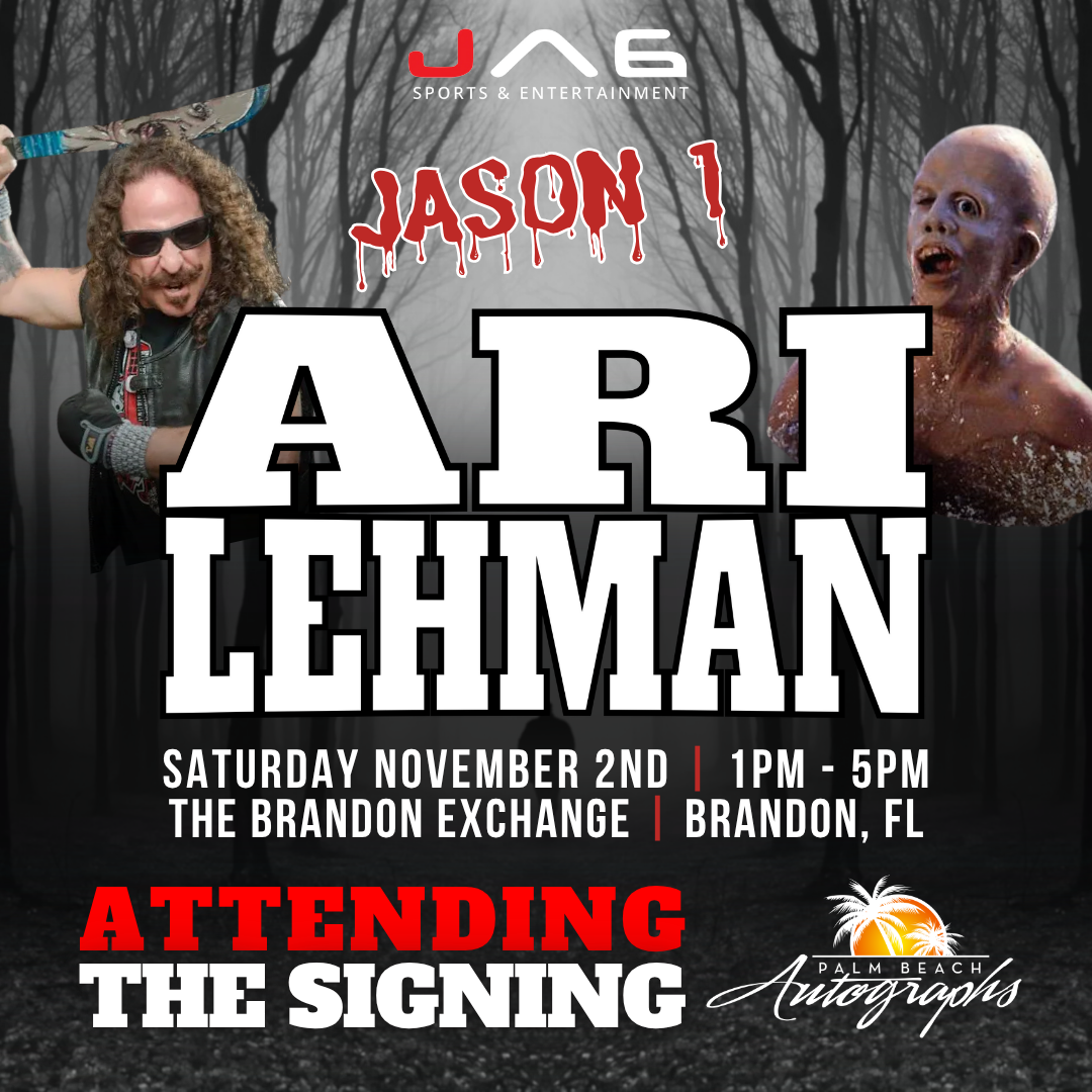ARI LEHMAN AUTOGRAPH EVENT - Tampa (Brandon Exchange) In-Store Public Signing - November 2nd, 2025