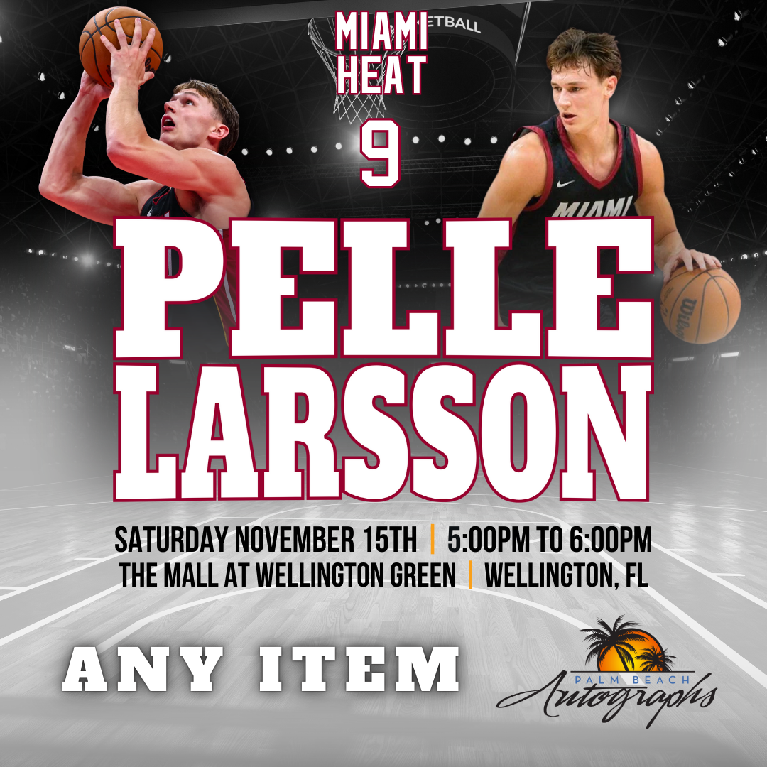 PELLE LARSSON AUTOGRAPH EVENT - Wellington (The Mall at Wellington Green) In-Store Public Signing - November 15th, 2025