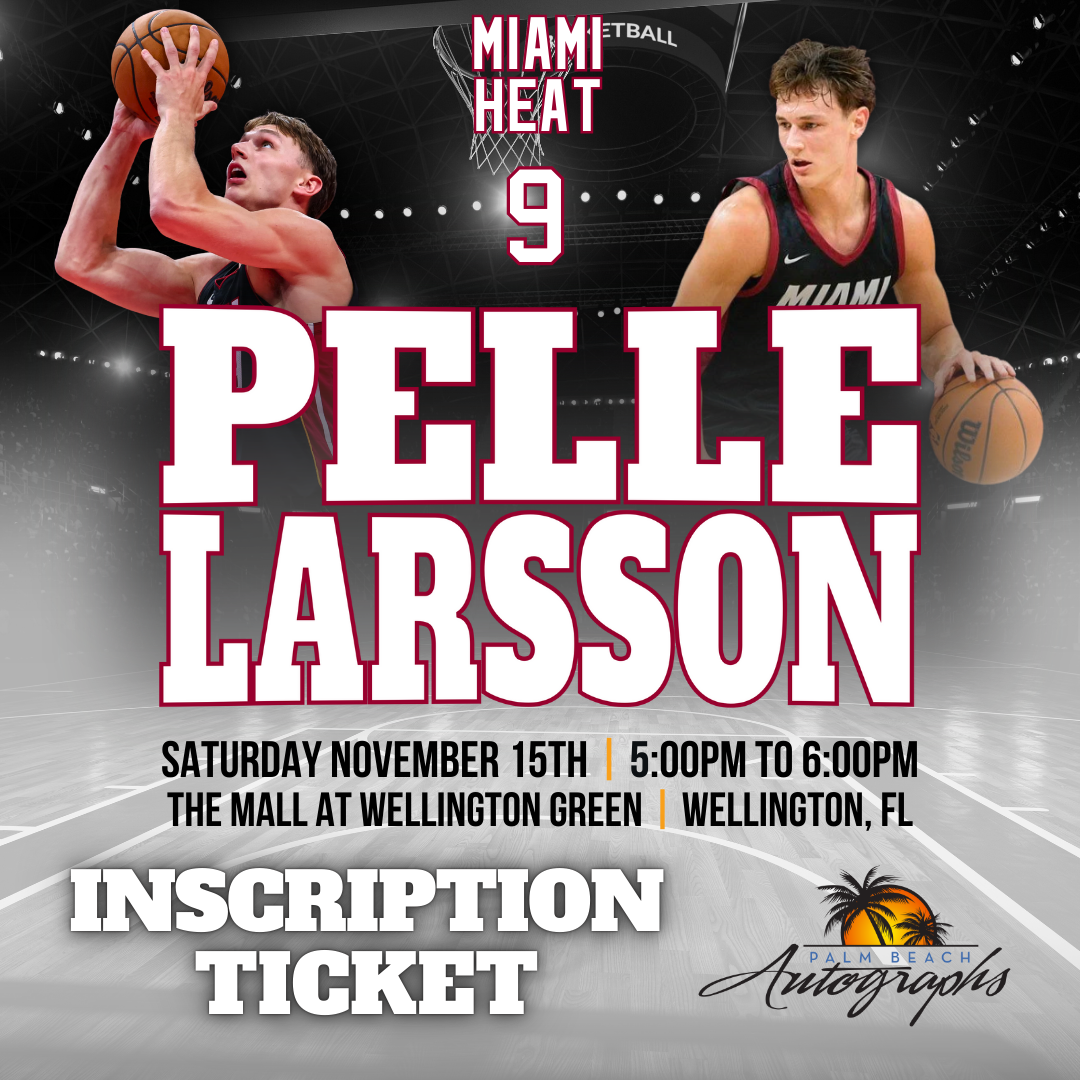 PELLE LARSSON AUTOGRAPH EVENT - Wellington (The Mall at Wellington Green) In-Store Public Signing - November 15th, 2025