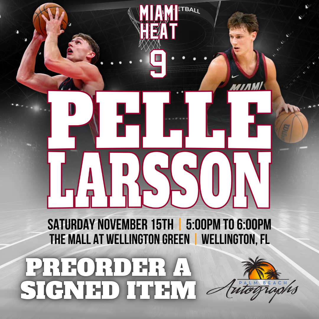 PELLE LARSSON AUTOGRAPH EVENT - Wellington (The Mall at Wellington Green) In-Store Public Signing - November 15th, 2025