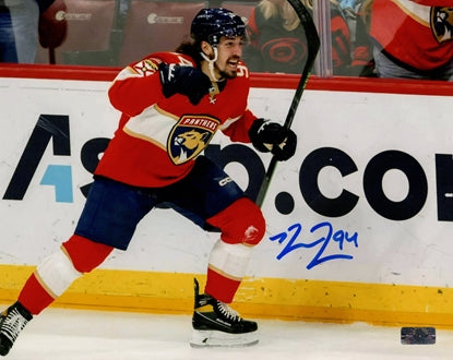 Ryan Lomberg Autographed Florida Panthers 8x10 Photo