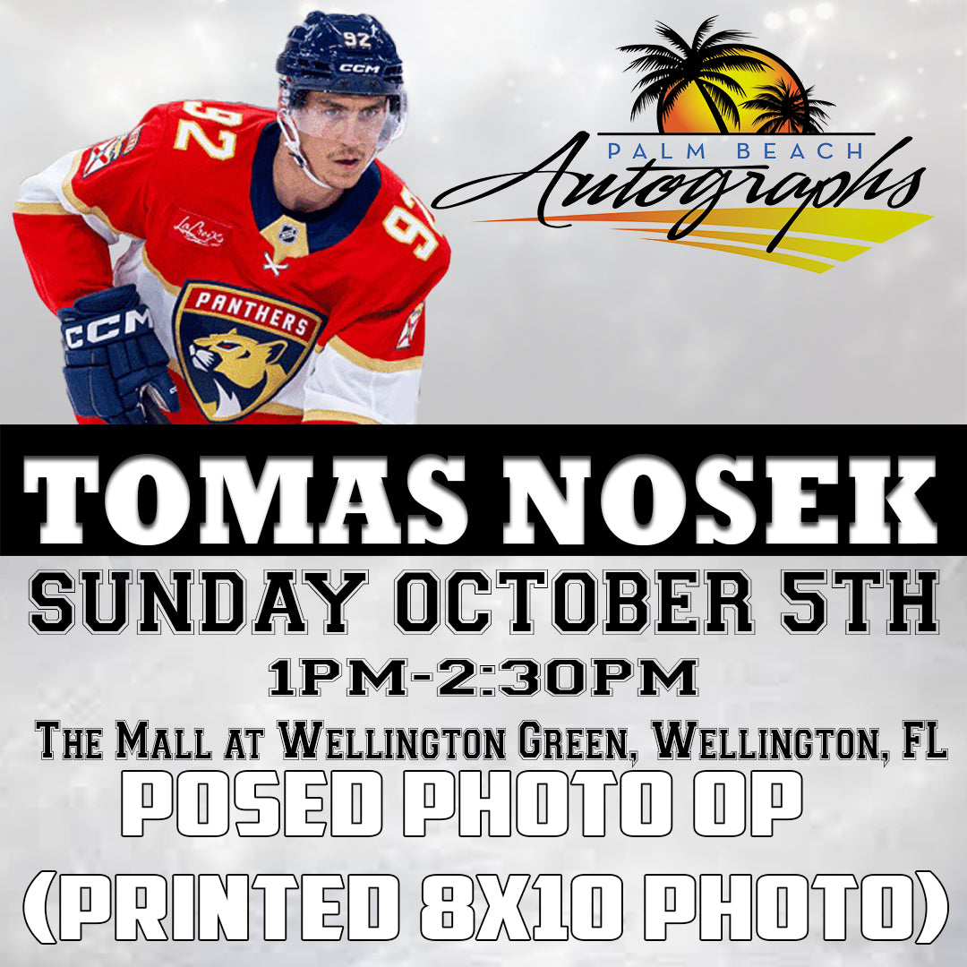 TOMAS NOSEK AUTOGRAPH EVENT - Wellington (The Mall at Wellington Green) In-Store Public Signing - October 5th, 2025