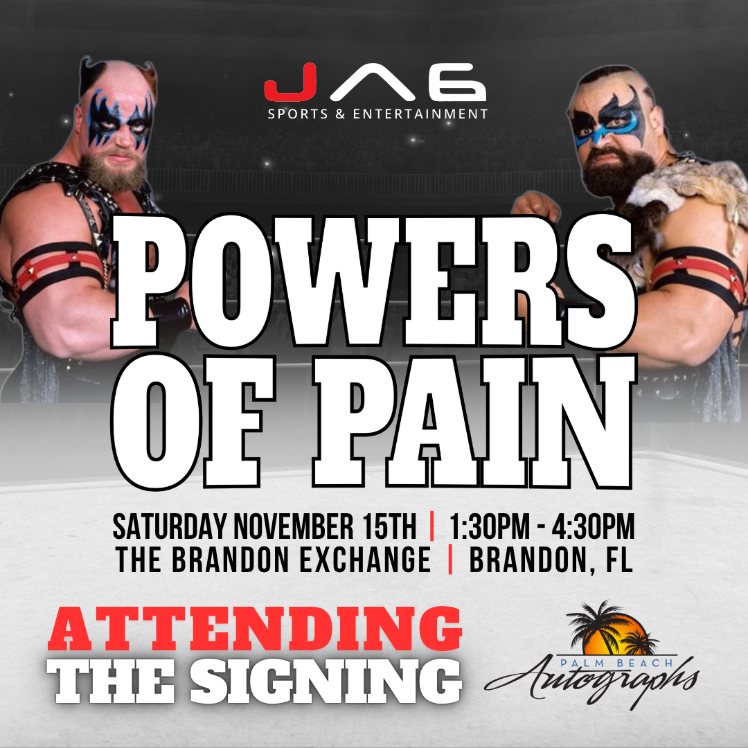 POWERS OF PAIN AUTOGRAPH EVENT - Tampa (Brandon Exchange) In-Store Public Signing - November 15th, 2025