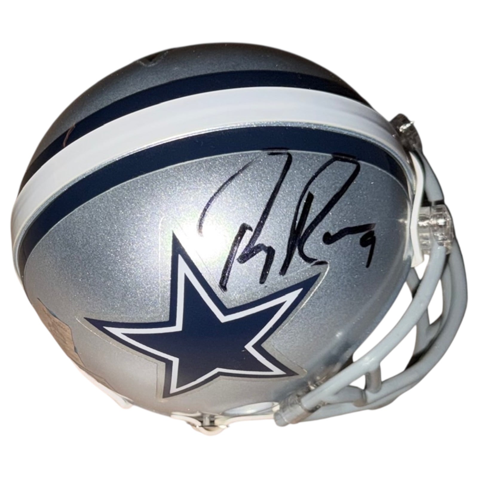 Tony Romo Autographed Dallas Cowboys Mini Helmet