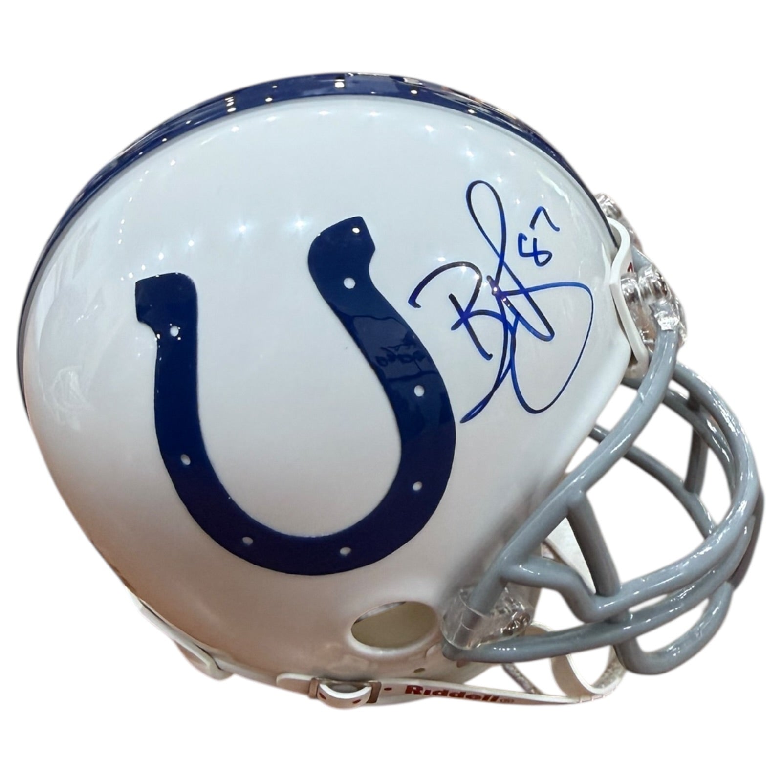 Reggie Wayne Autographed Indianapolis Colts Mini Helmet