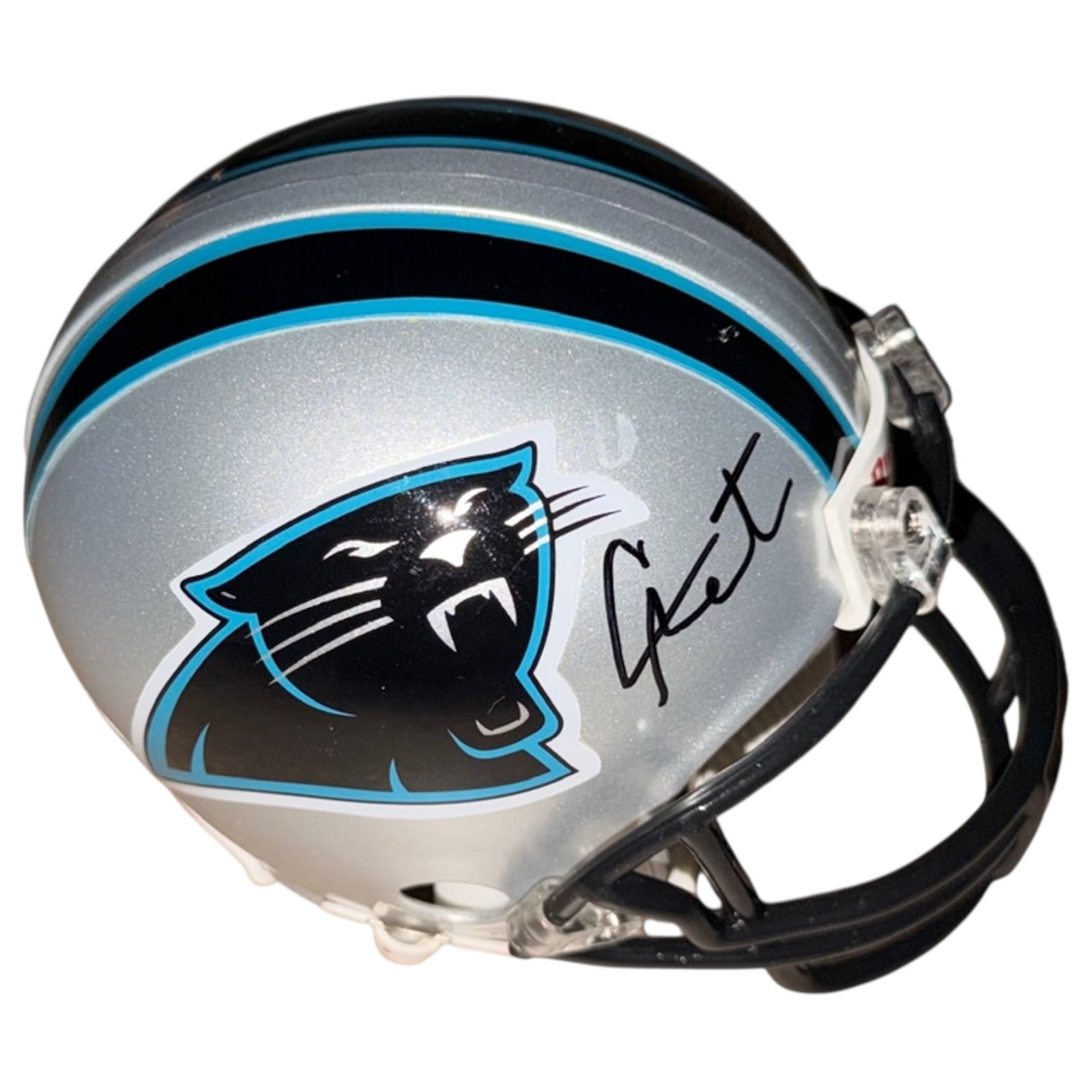 Cam Newton Autographed Carolina Panthers Mini Helmet
