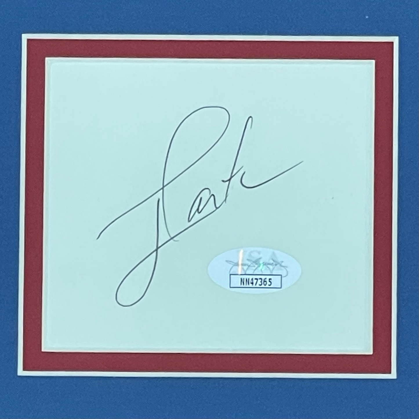President Jimmy Carter Autographed "Signature Series" Frame - JSA
