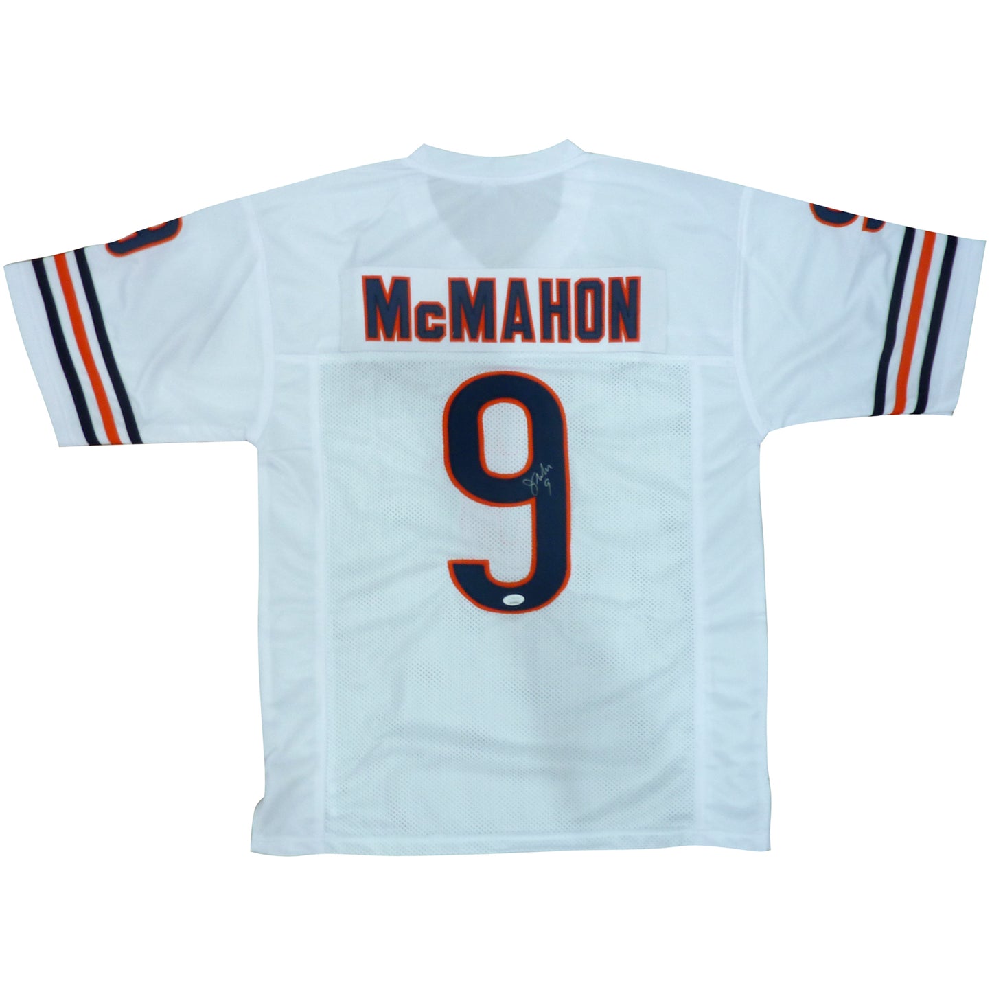 Jim McMahon Autographed Chicago Bears (White #9) Jersey - JSA