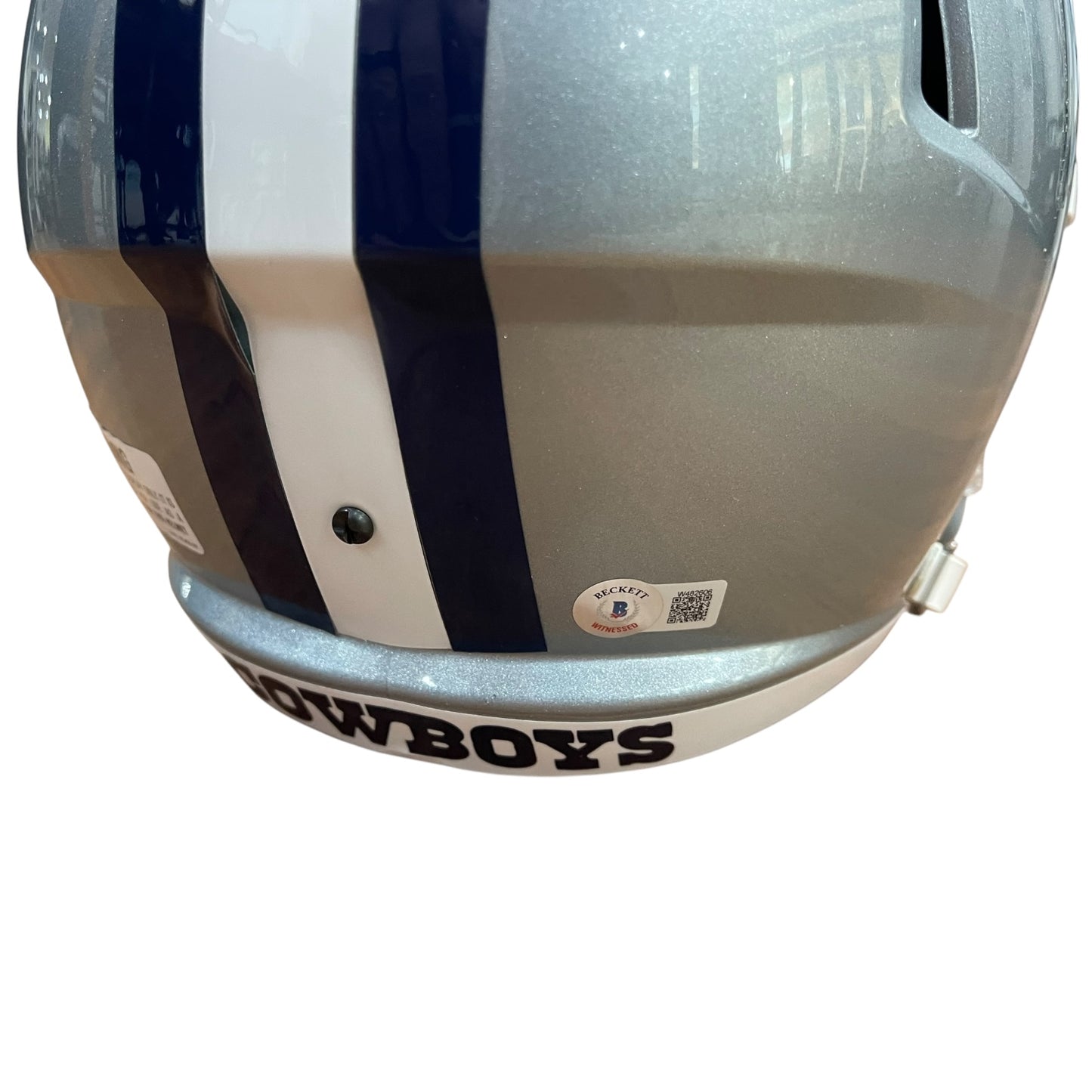 Tony Dorsett Autographed Dallas Cowboys Deluxe Full-Size Replica Helmet - Beckett