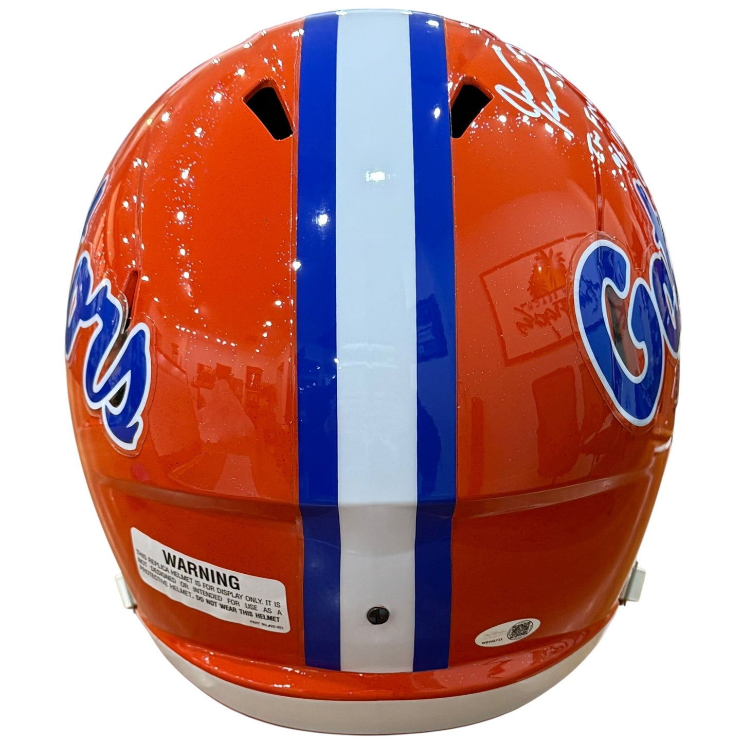 Jevon Kearse Autographed Florida Gators (Speed) Deluxe Full-Size Replica Helmet w/The Freak, 96 Natl Champs