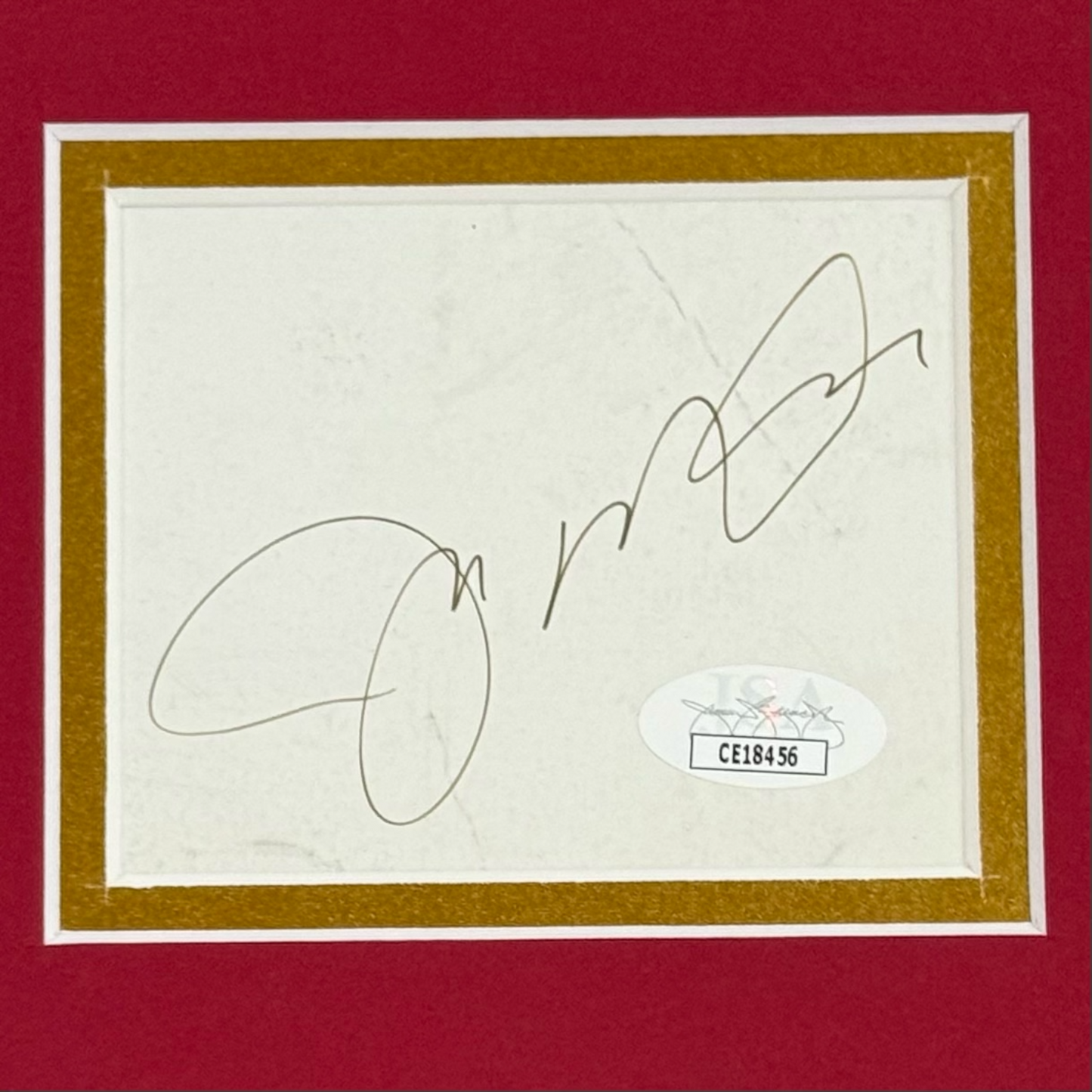 Jerry Rice And Joe Montana Autographed San Francisco 49ers Deluxe Framed 11x14 Photo Piece - JSA