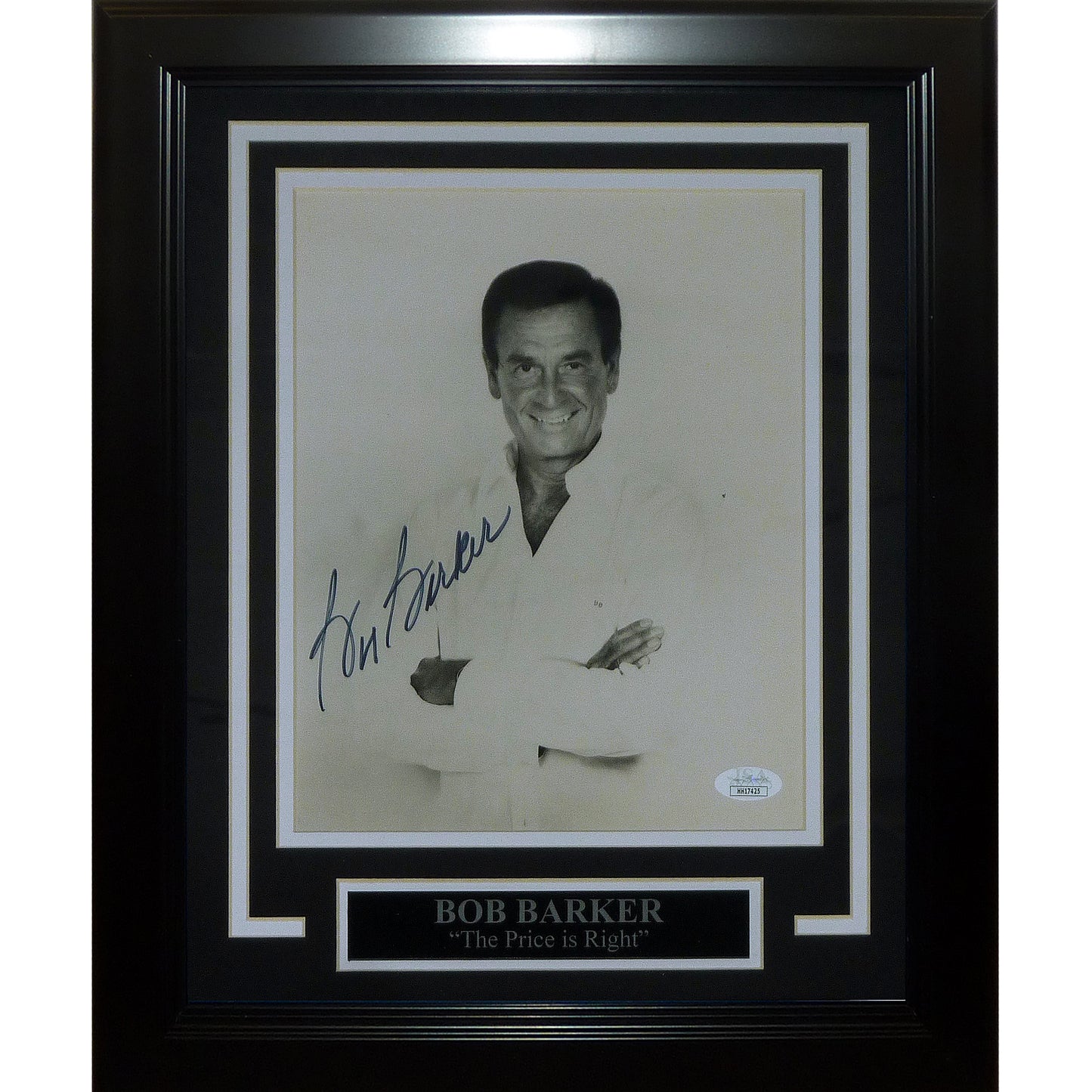 Bob Barker Autographed Price is Right Deluxe Framed 8x10 Photo - JSA