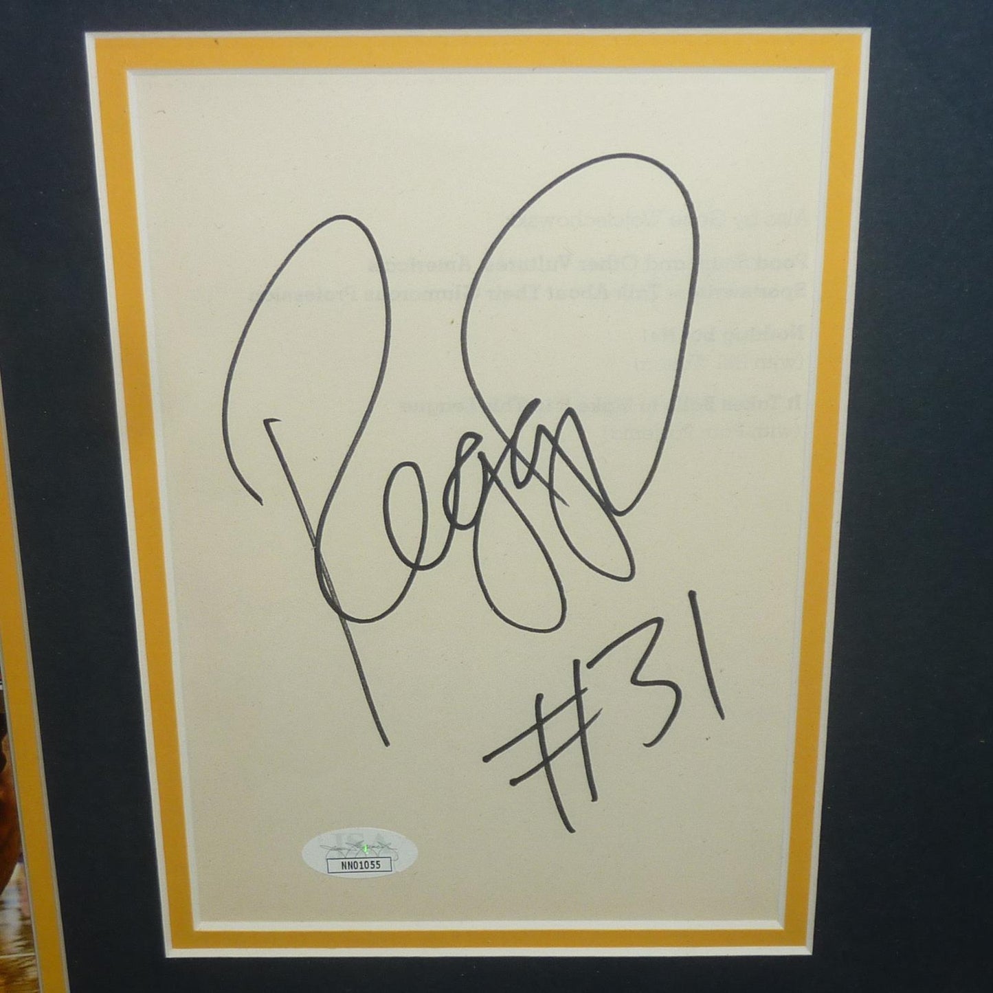 Reggie Miller Autographed Indiana Pacers Deluxe Framed Piece - JSA