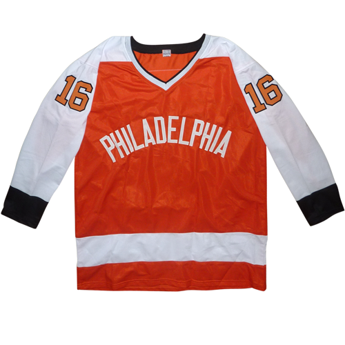 Bobby Clarke Autographed Philadelphia (Orange #16) Custom Hockey Jersey - JSA
