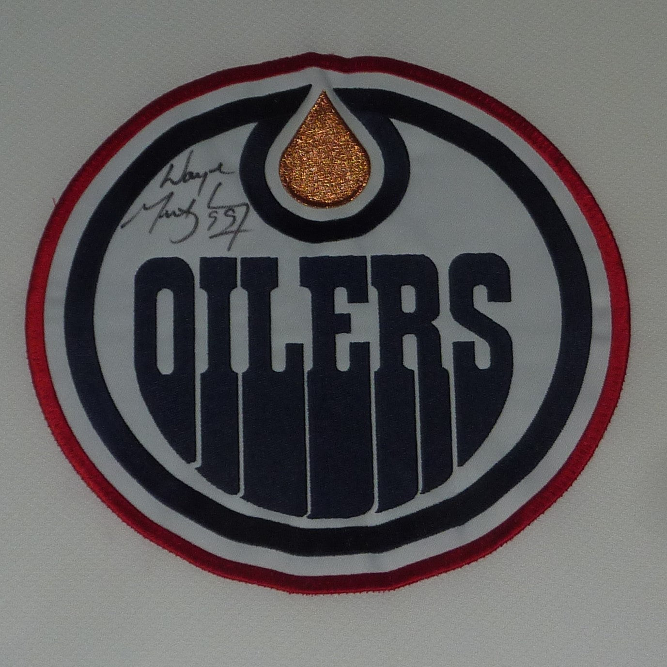 Wayne Gretzky Autographed Edmonton Oilers (White) Deluxe Framed Jersey - JSA Letter