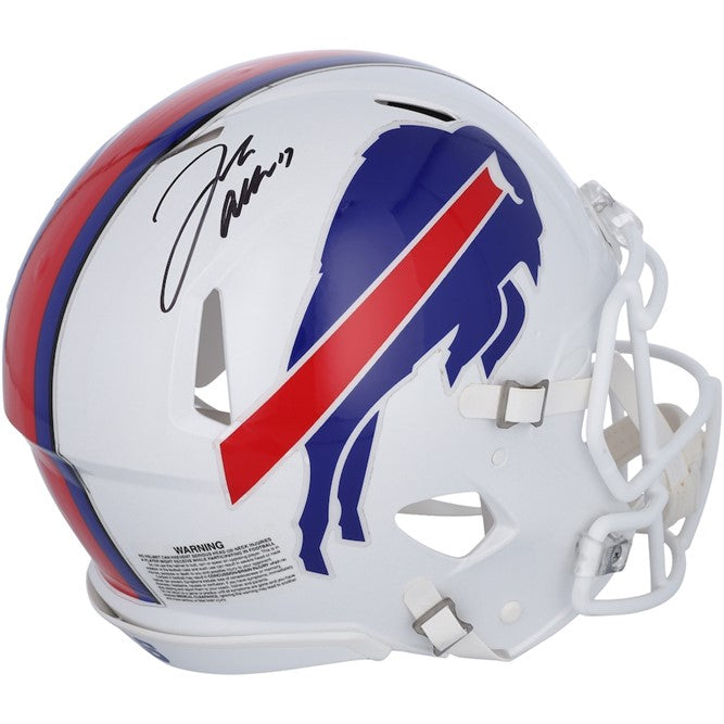 authentic proline football helmet Josh Allen Autographed Buffalo Bills (Speed) Authentic Proline Helmet – Palm Beach Autographs LLC