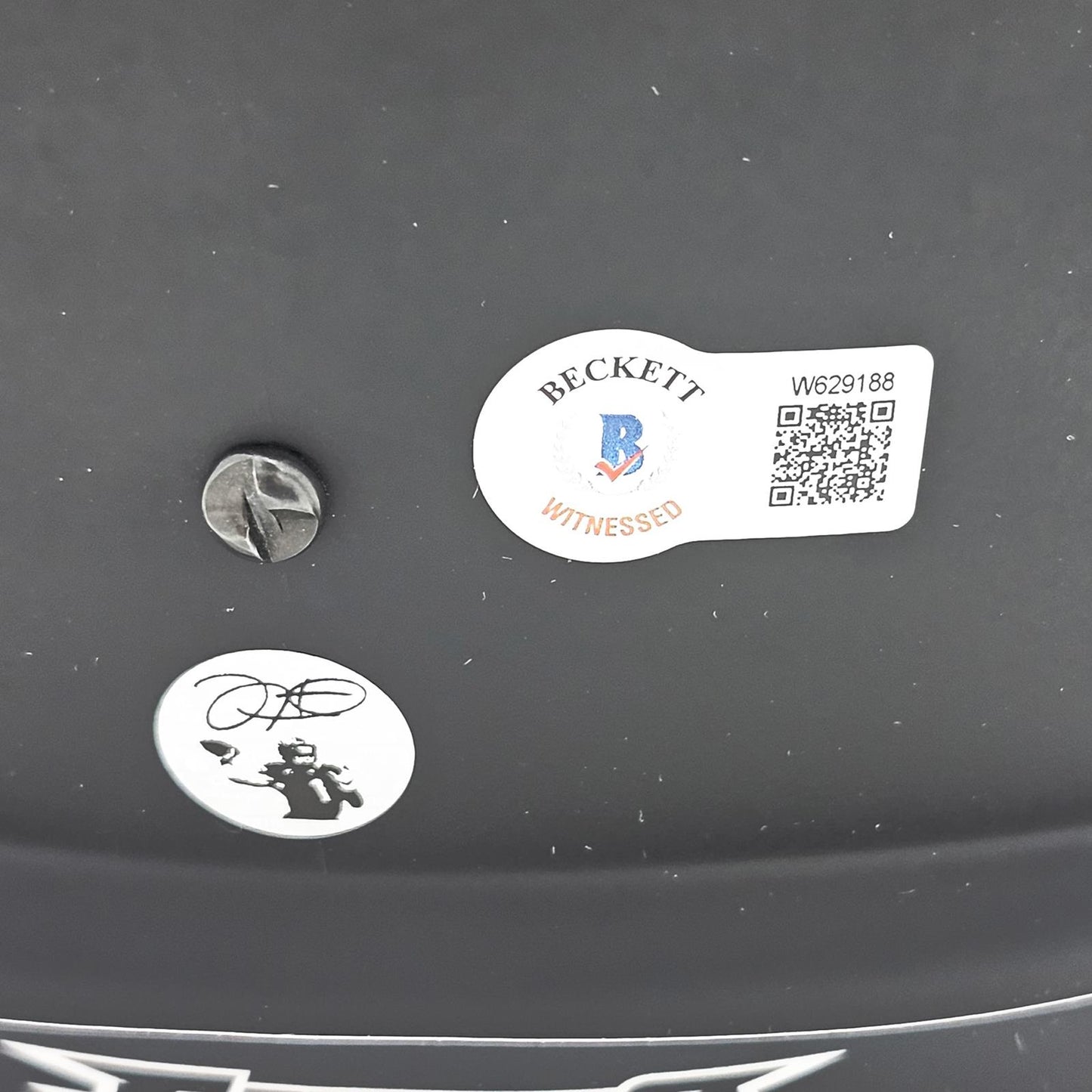 Jalen Hurts Autographed Philadelphia Eagles (ECLIPSE Alternate) Deluxe Full-Size Replica Helmet - JSA