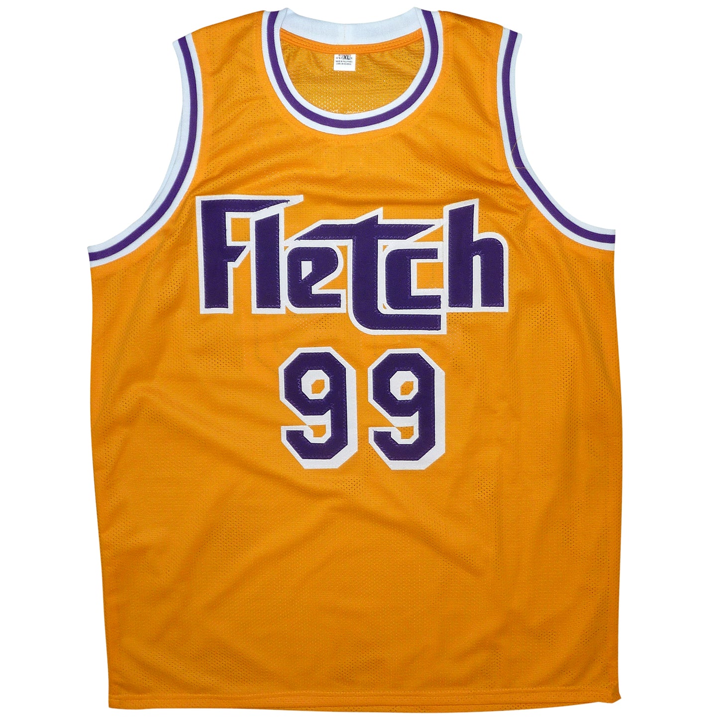 Chevy Chase Autographed Fletch (Yellow #99) Custom Jersey - Beckett Witness