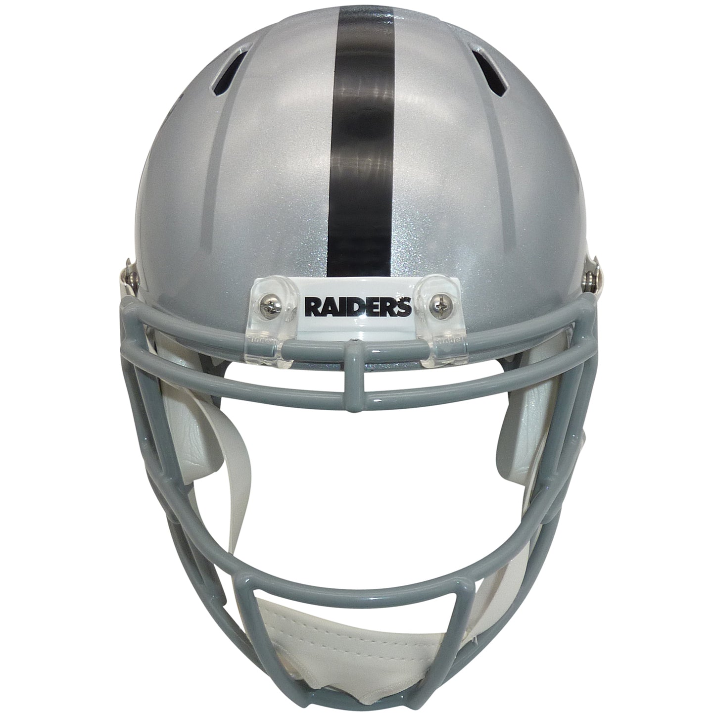 Howie Long Autographed Oakland Raiders Deluxe Full-Size Replica Helmet - BAS