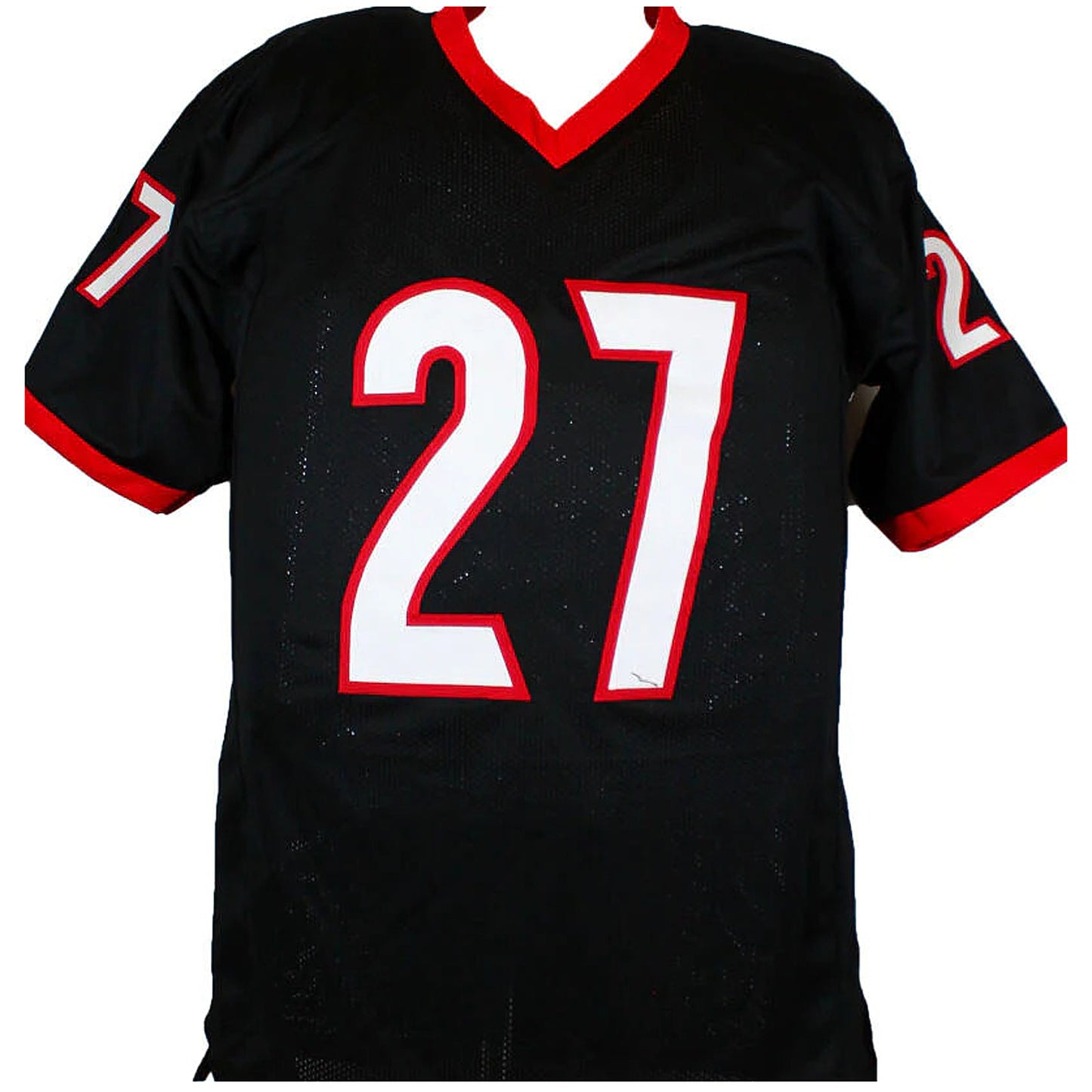 Nick Chubb Autographed Georgia Bulldogs (Black #27) Custom Jersey - Beckett