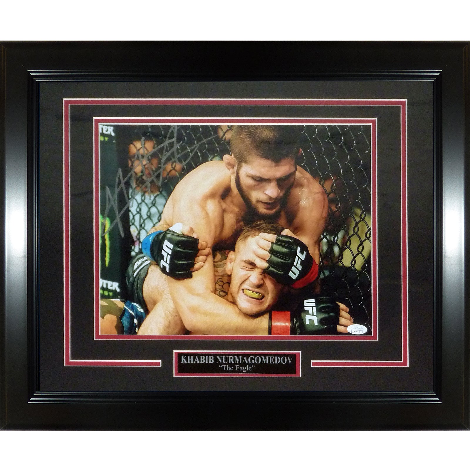 Khabib Nurmagomedov Autographed UFC MMA Deluxe Framed 11x14 Photo - JSA