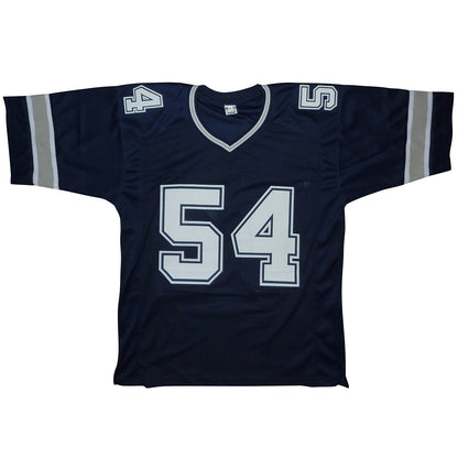 Randy White Autographed Dallas Cowboys (Blue #54) Custom Jersey w/ HOF 94 - JSA
