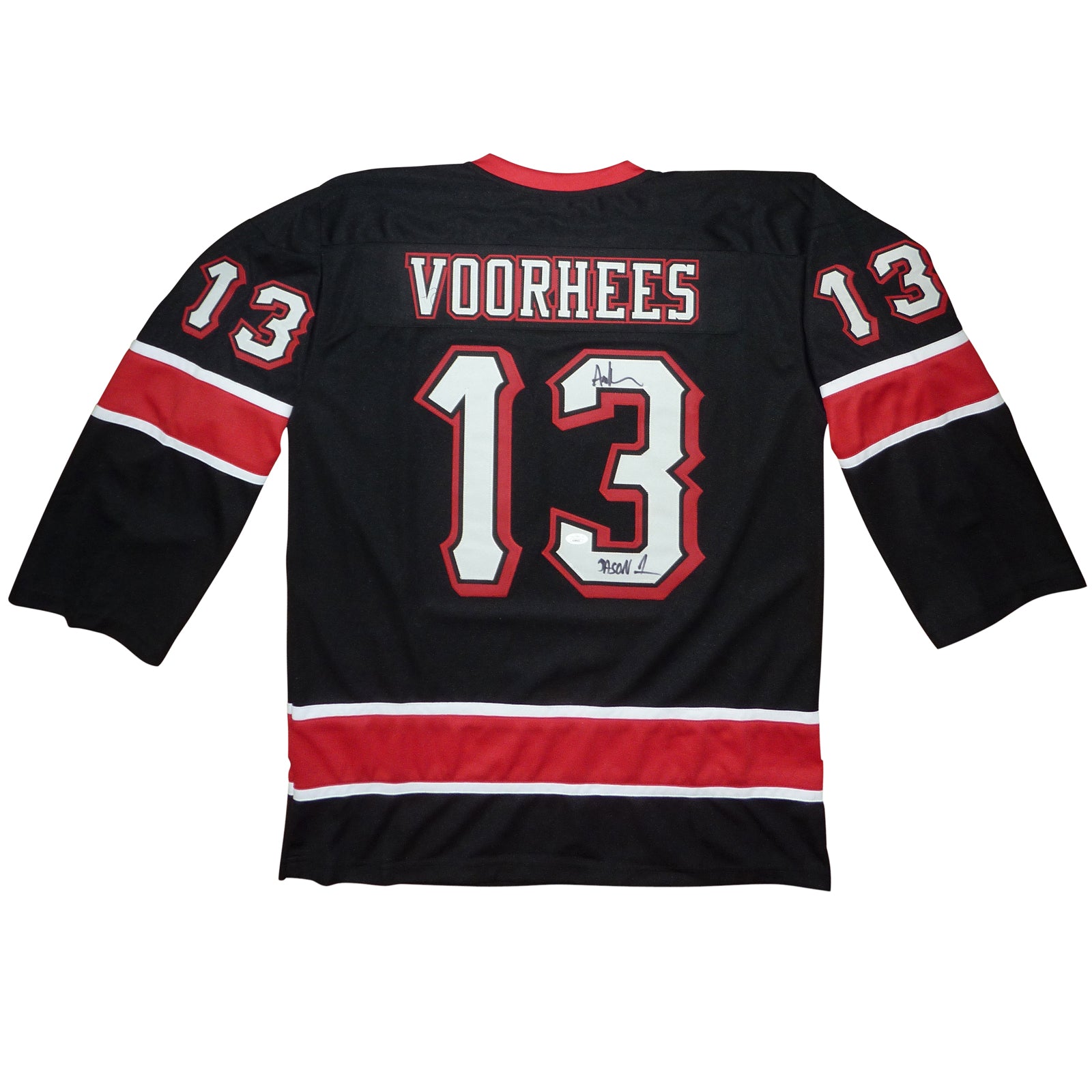 Ari Lehman Autographed Friday the 13th (Jason Voorhies #13) Custom Jersey - JSA Ari Lehman Autographed Friday the 13th (Jason Voorhies #13) Custom Jersey - JSA