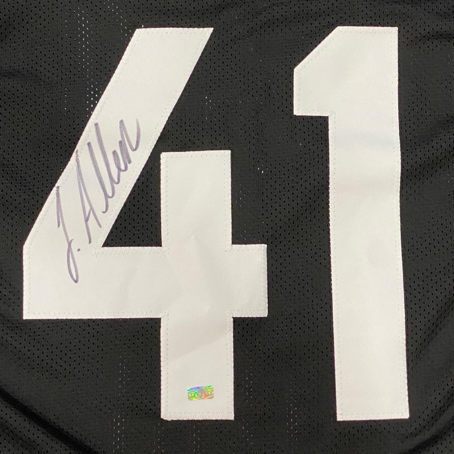 Josh Allen Autographed Jacksonville (Black #41) Custom Jersey