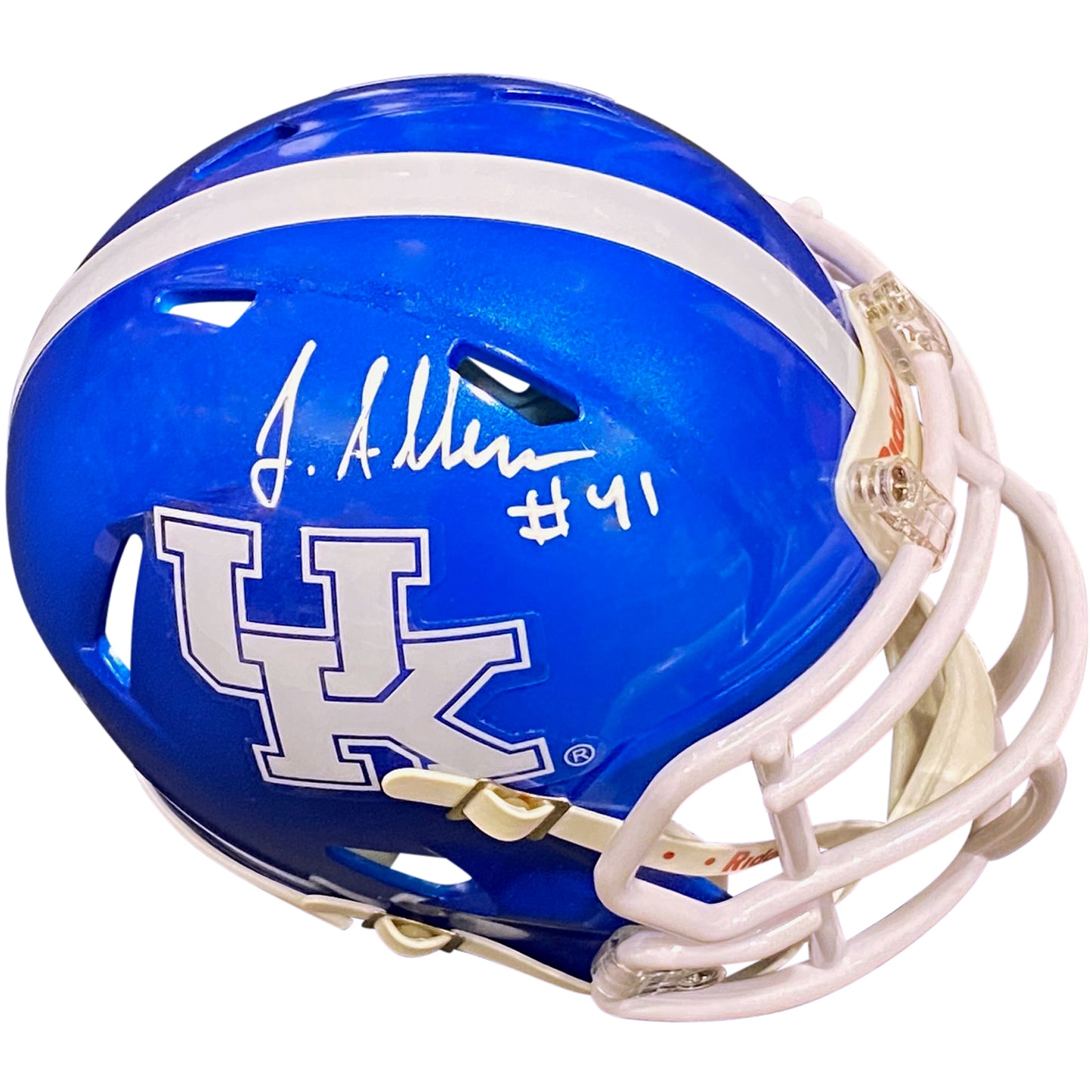 Josh Allen Autographed Kentucky Wildcats Mini Helmet