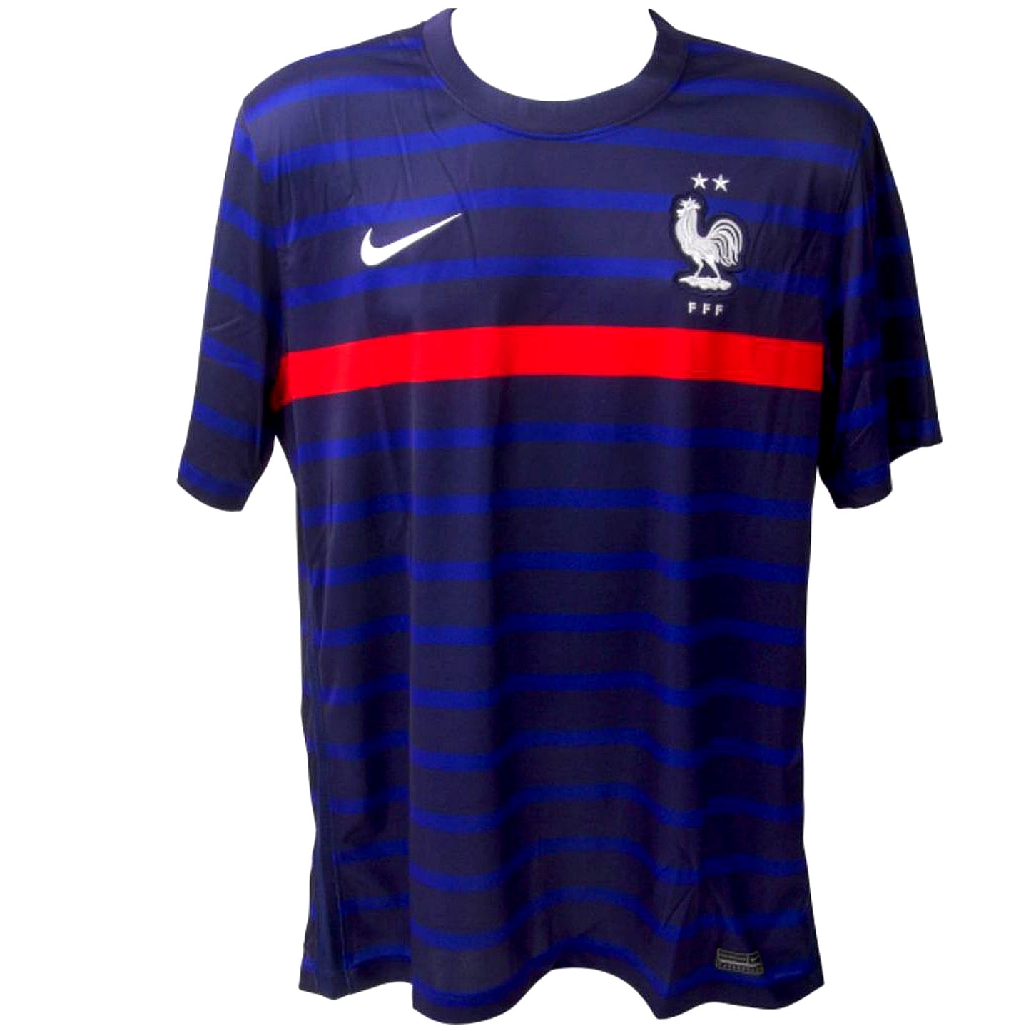 Karim Benzema Autographed France (Blue and Black #19) Soccer Jersey - Beckett