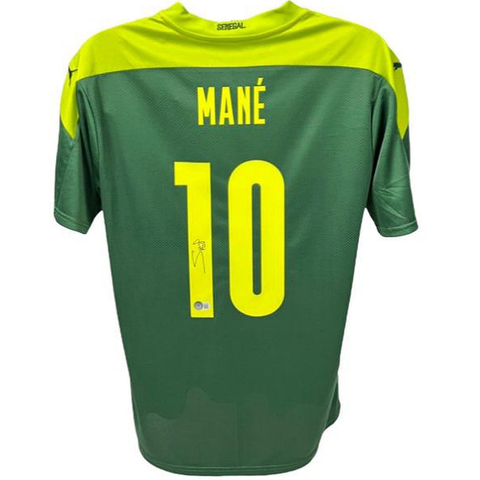 Sadio Mane Autographed Senegal (Green #10) Soccer Jersey - BAS – Palm Beach  Autographs LLC