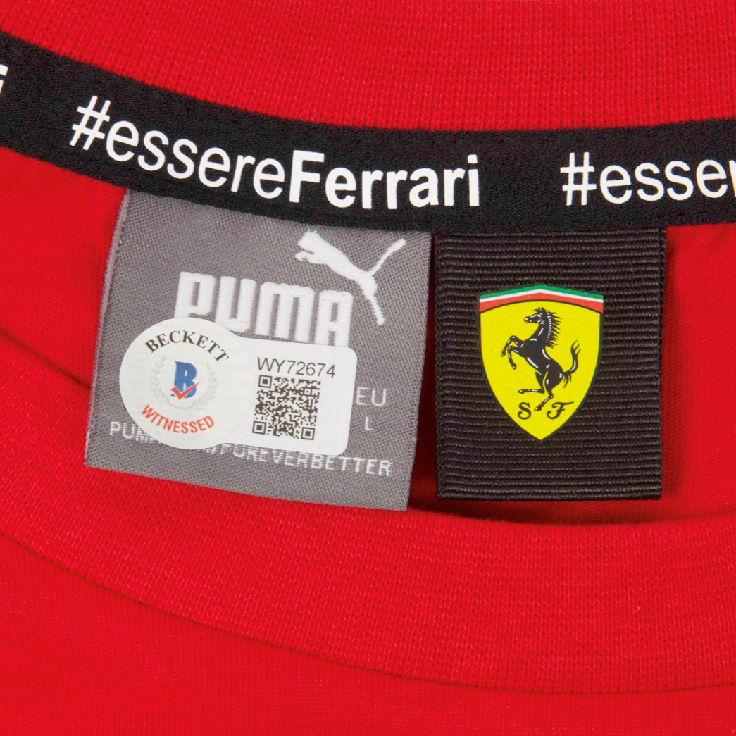 Charles Leclerc Autographed F1 Puma Jersey - Beckett