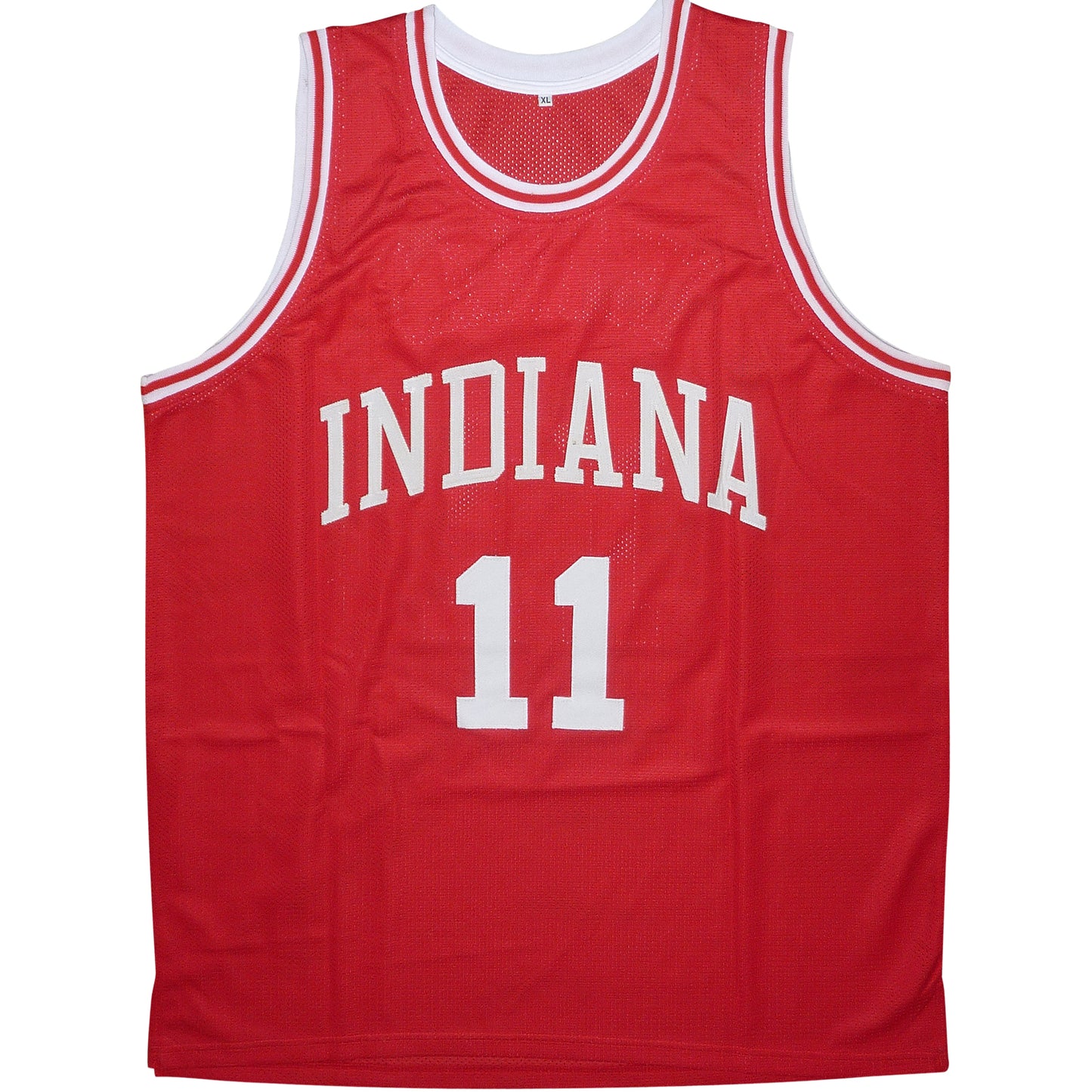 Isiah Thomas Autographed Indiana (Red #11) Custom Jersey - JSA