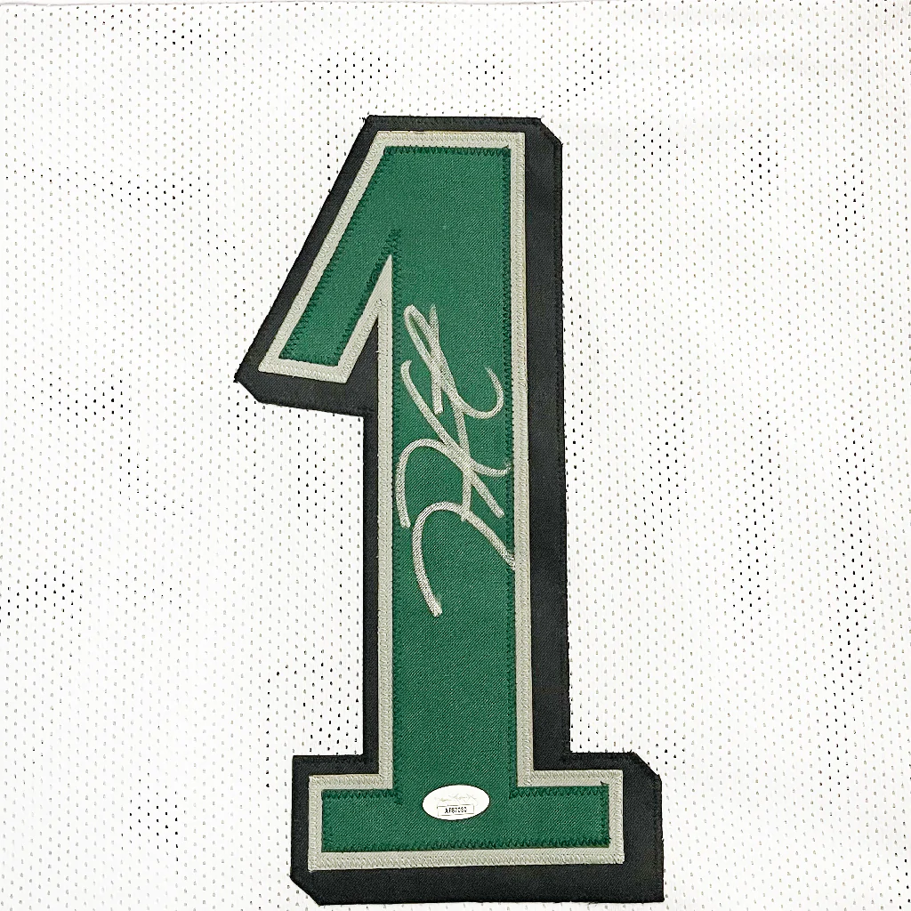 Jalen Hurts Autographed Philadelphia (White #1) Custom Jersey – JSA